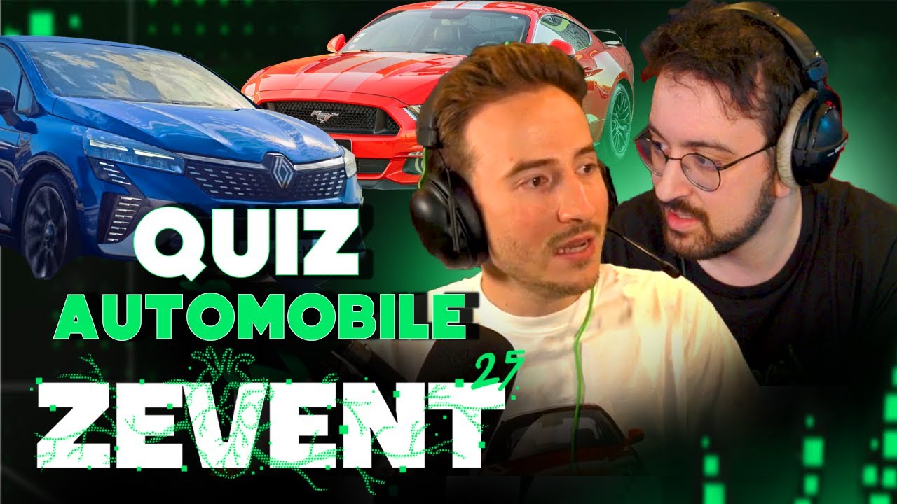 Il reconnait les VOITURES juste au bruit du MOTEUR ??? | Zevent 2025