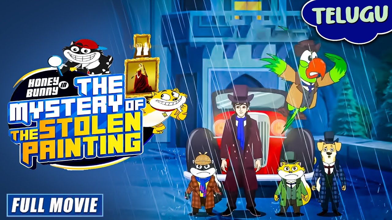 Honey Bunny In The Mystery Of Stolen Painting | New Movie in Telugu | Kids Cartoon | YO Kids Telugu