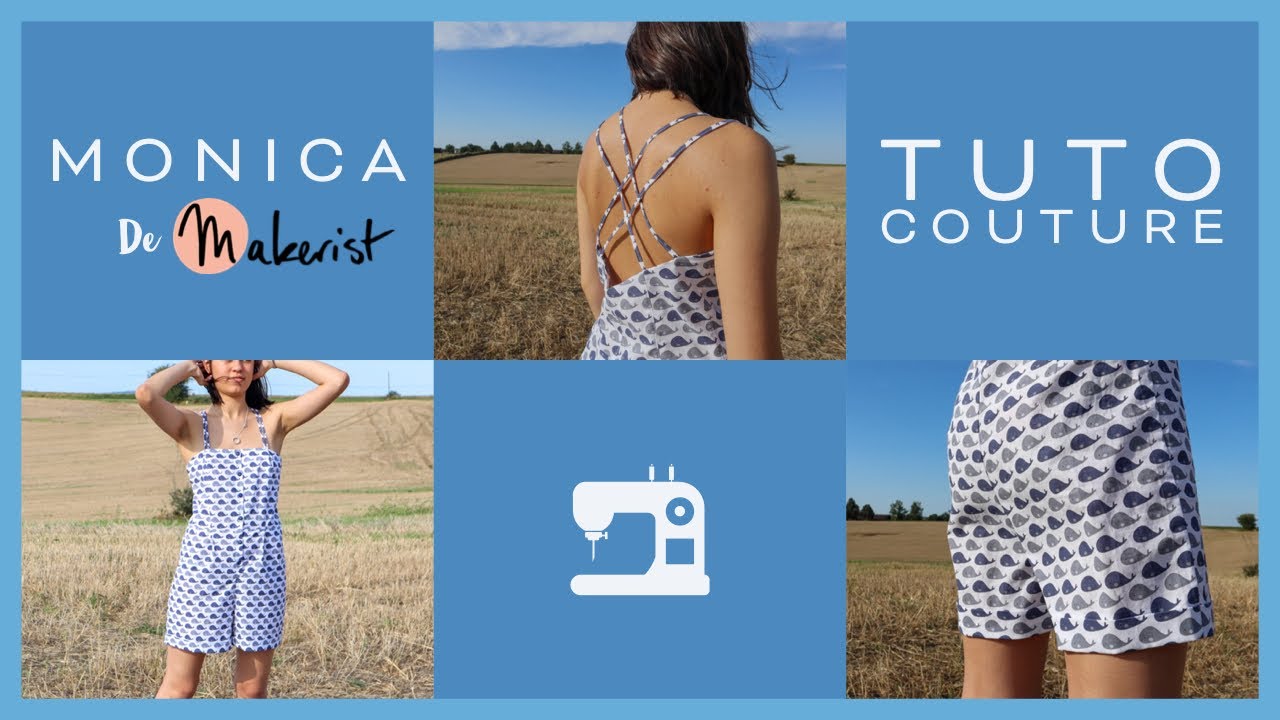Coudre la combinaison Monica | TUTO COUTURE