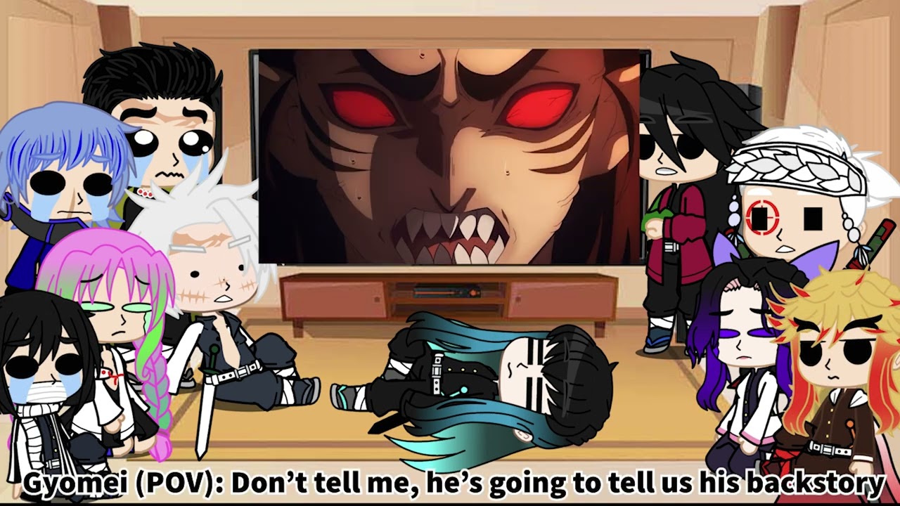 Hashira (+my OC) react to Demon Slayer in 6 minutes (my first Demon Slayer video)