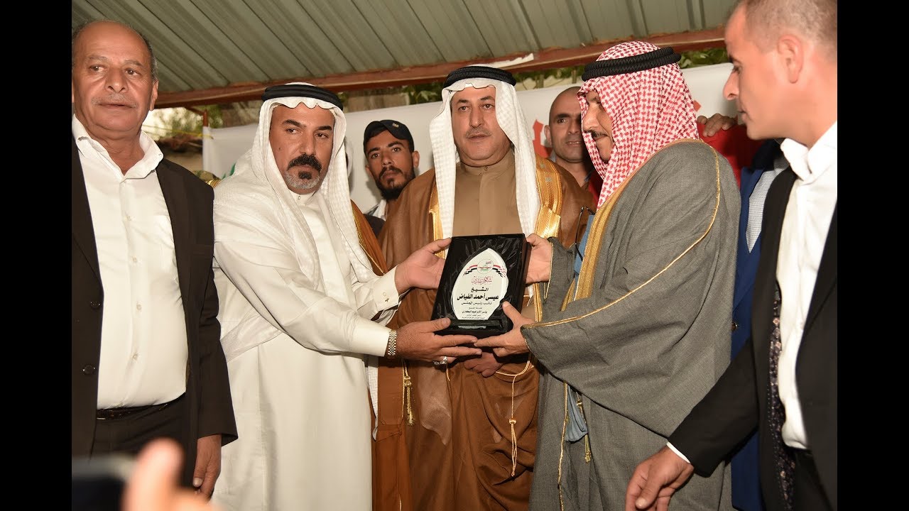 احتفال عشيرة عرب الحروك الفاعور بتنصيب الشيخ عيسى احمد الفياض
