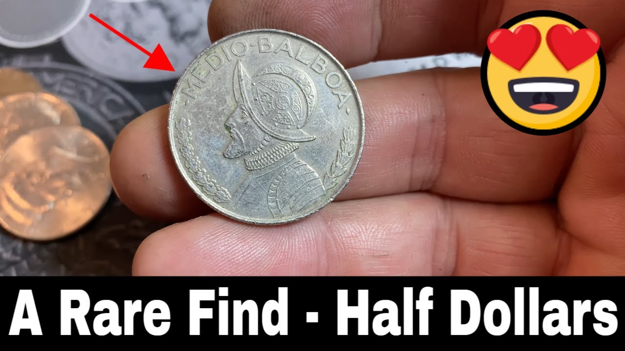 A Rare Find Searching Half Dollars for Silver Coins