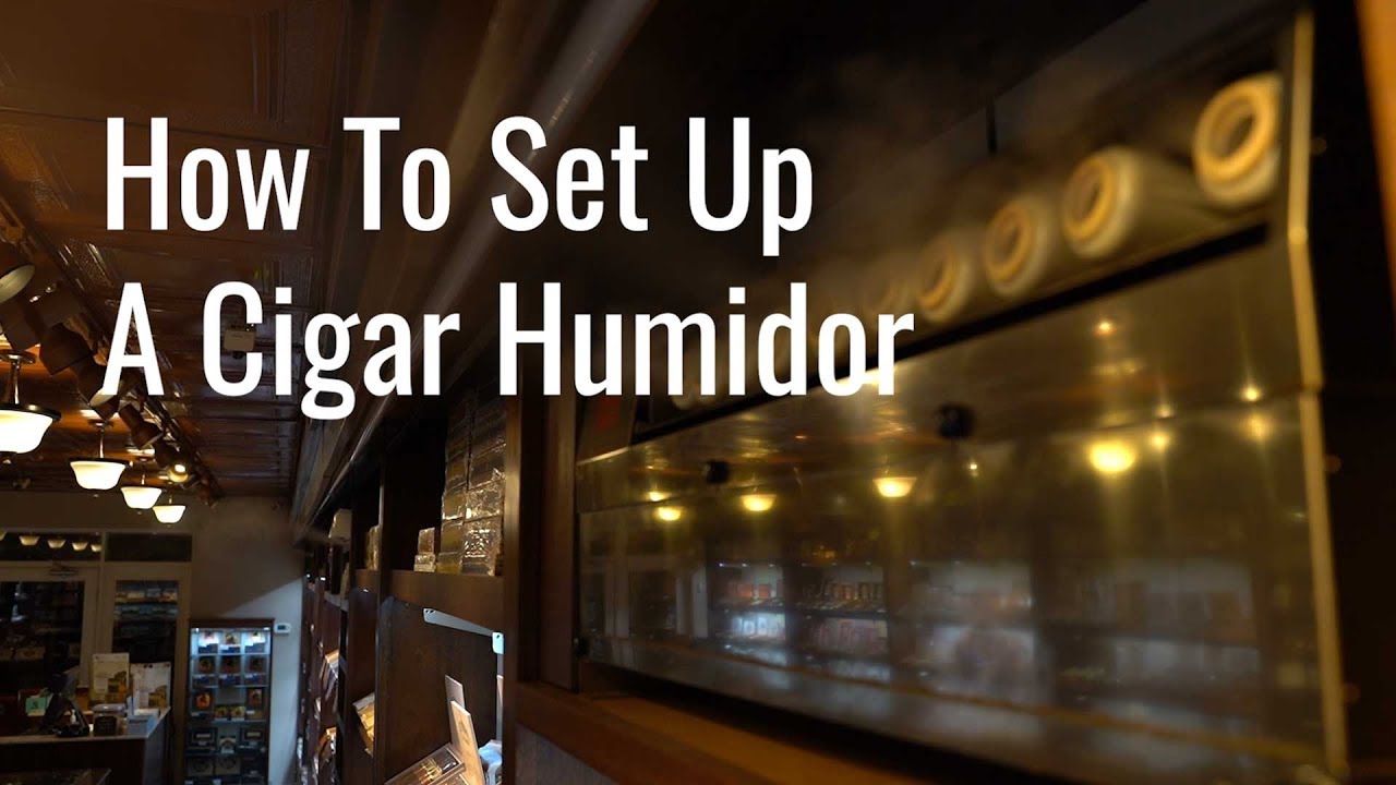 How to Set-Up & Season Your New Humidor - Holt's Cigar Company