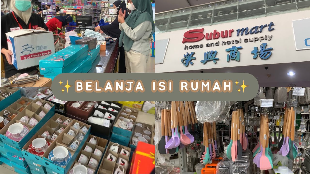 Belanja Banyak Perabot di Subur Mart Bandung | Super Lengkap | Banyak pilihan Harga