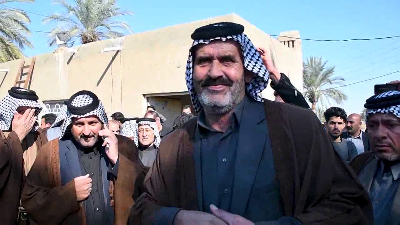 تشييع مراسيم المرحوم شيخ قبيلة بني مسلم العام الشيخ مراد ال علي ال عباس المسلماوي