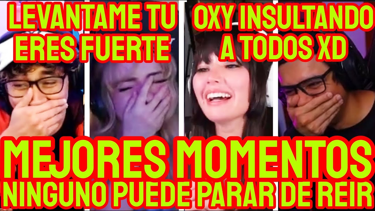 DAARICK OXY SYLVEE Y ANTHONY SE RIEN COMO NUNCA CON JUEGO DE TERROR, OXY LLORA MEJORES MOMENTOS