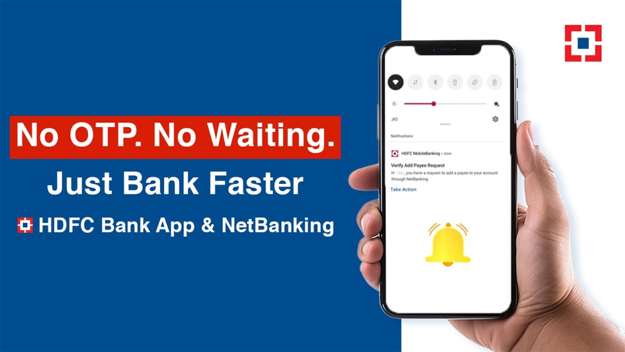 Skip OTP Delays Experience Faster NetBanking & HDFC Bank App Login | HDFC Bank