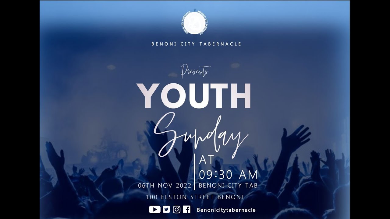 Benoni City Tabernacle Presents a Youth Sunday Service - Rev T. Mahere