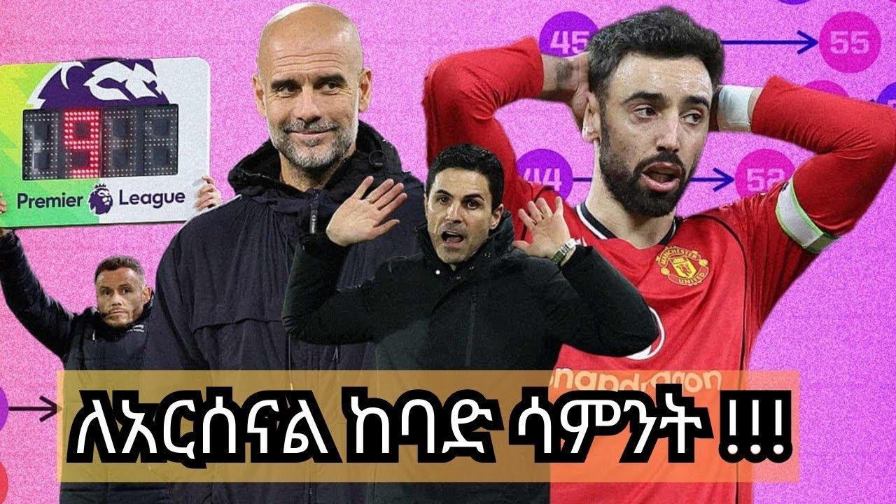 ስፖርት ዜና Feb 20, 2025 አርብ |የዛሬ ስፖርት ዜና|Mensur Abdulkeni Alazar Asgedom CD sport #arsenal #mancity