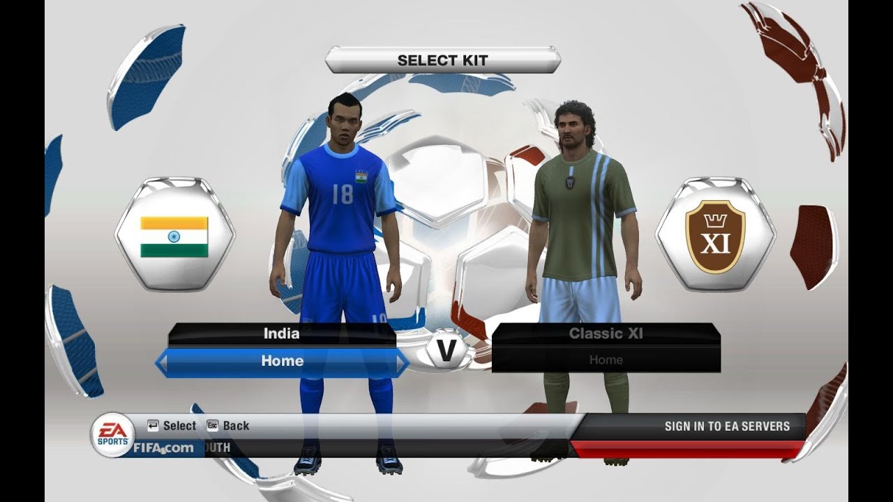 FIFA 13 India vs Classic XI | The Hindi Gamer