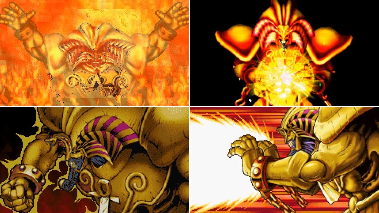 Evolution of Exodia Victory Animations in Yu-Gi-Oh! GBA Games