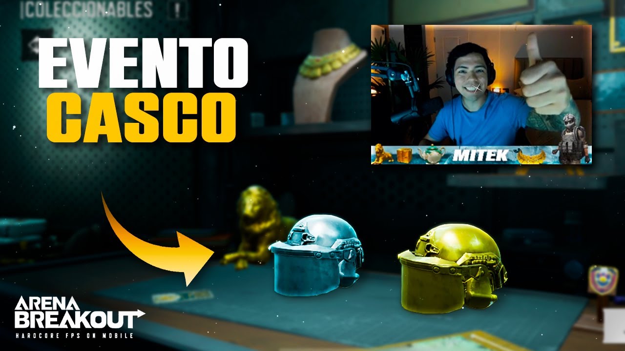 A POR EL CASCO DORADO, ¿SALE BIEN? 🤬 // ARENA BREAKOUT - MITEK