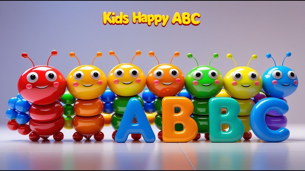 ABC Rainbow Adventure 🌈 | Letters, Colors & First Words