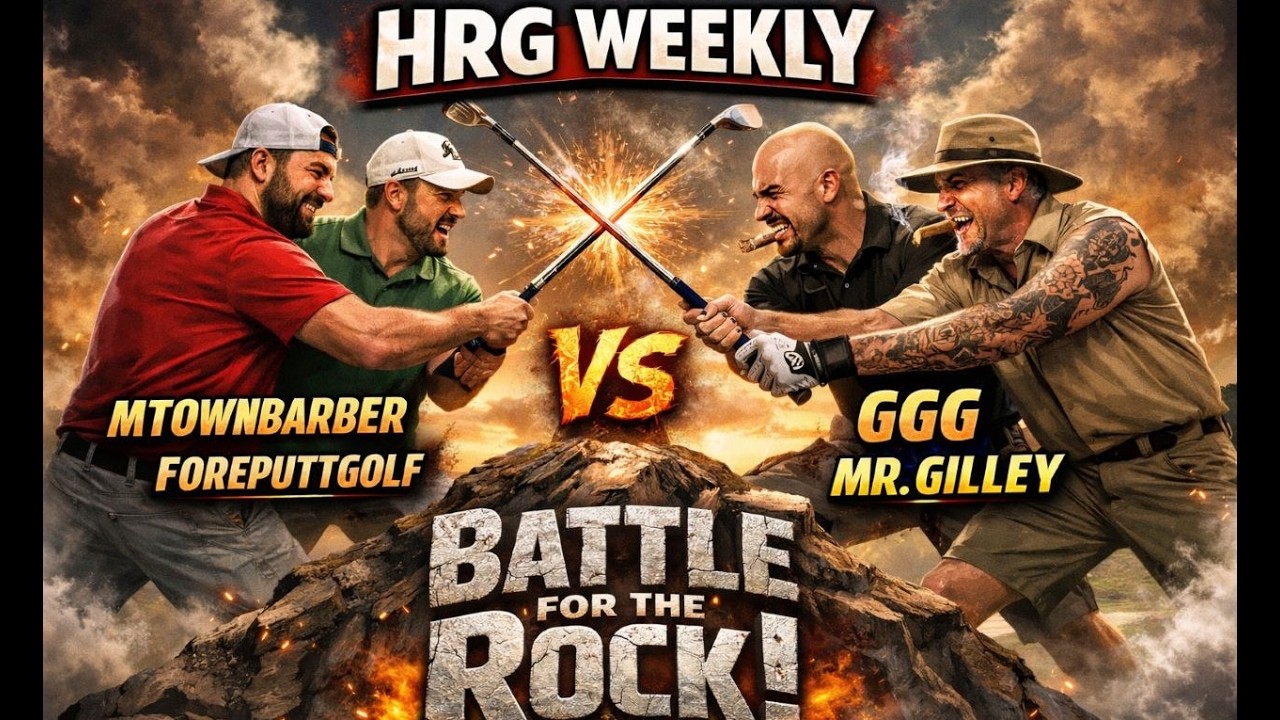 Mtownbarber & Foreputtgolf with GarbageGarageGolf & Mr. Gilley HRG Weekly 2 man.
