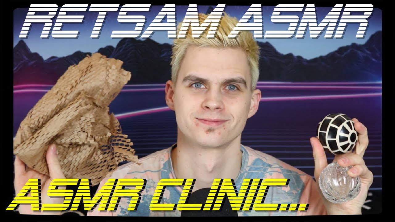 ASMR Clinic With Retsam.. *Classic ASMR* Calming Sounds.. Object Tapping.. Whispered
