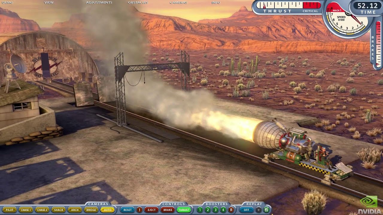Supersonic Sled Demo   NVIDIA 2010