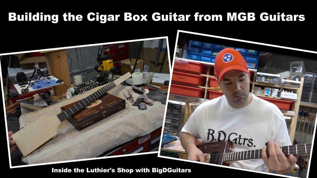 Building a Cigar Box Guitar from MGB Guitars - More Details