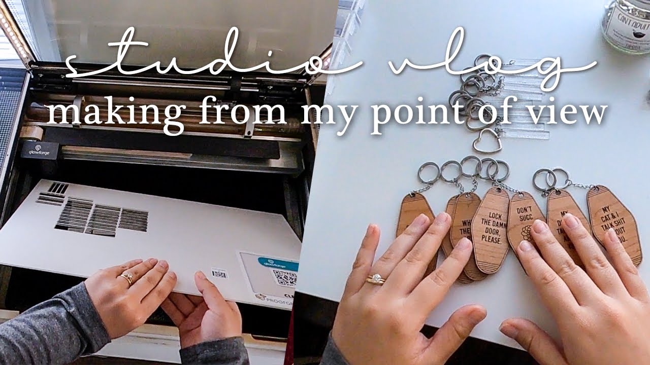 making from my point of view + market prep & must-haves | studio vlog 42