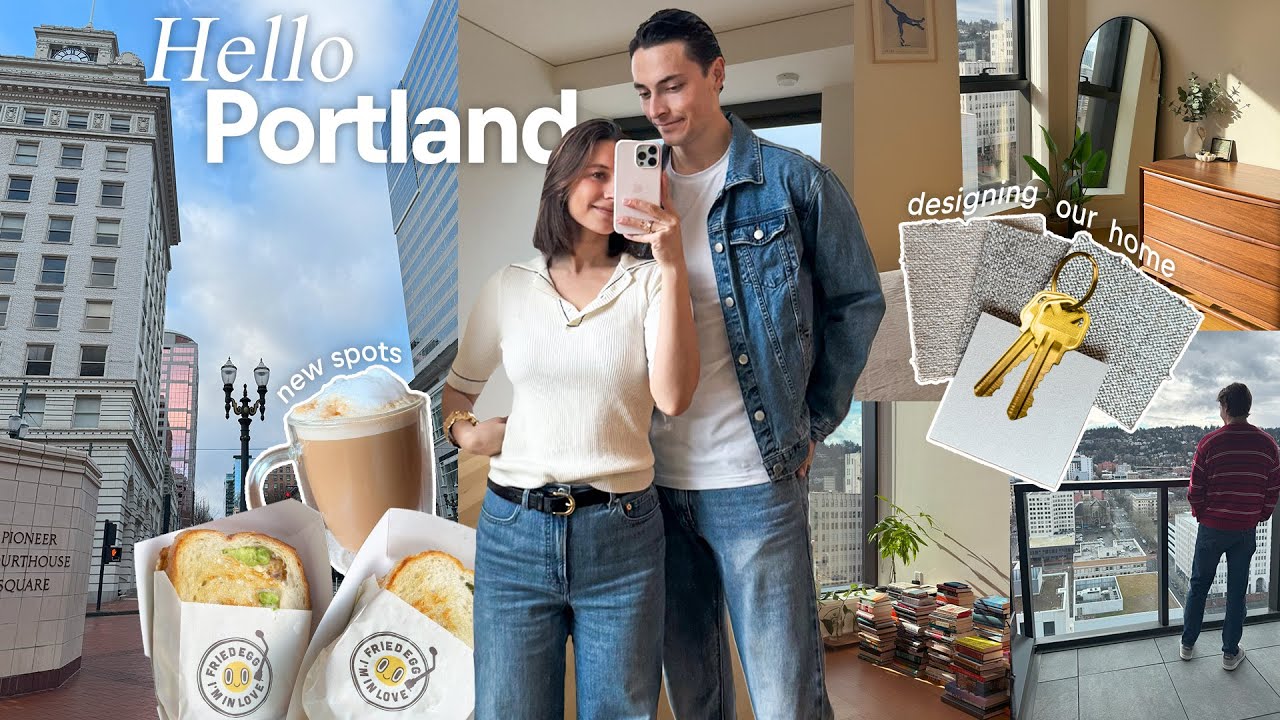 MOVING VLOG 📦 my first week living in PORTLAND!