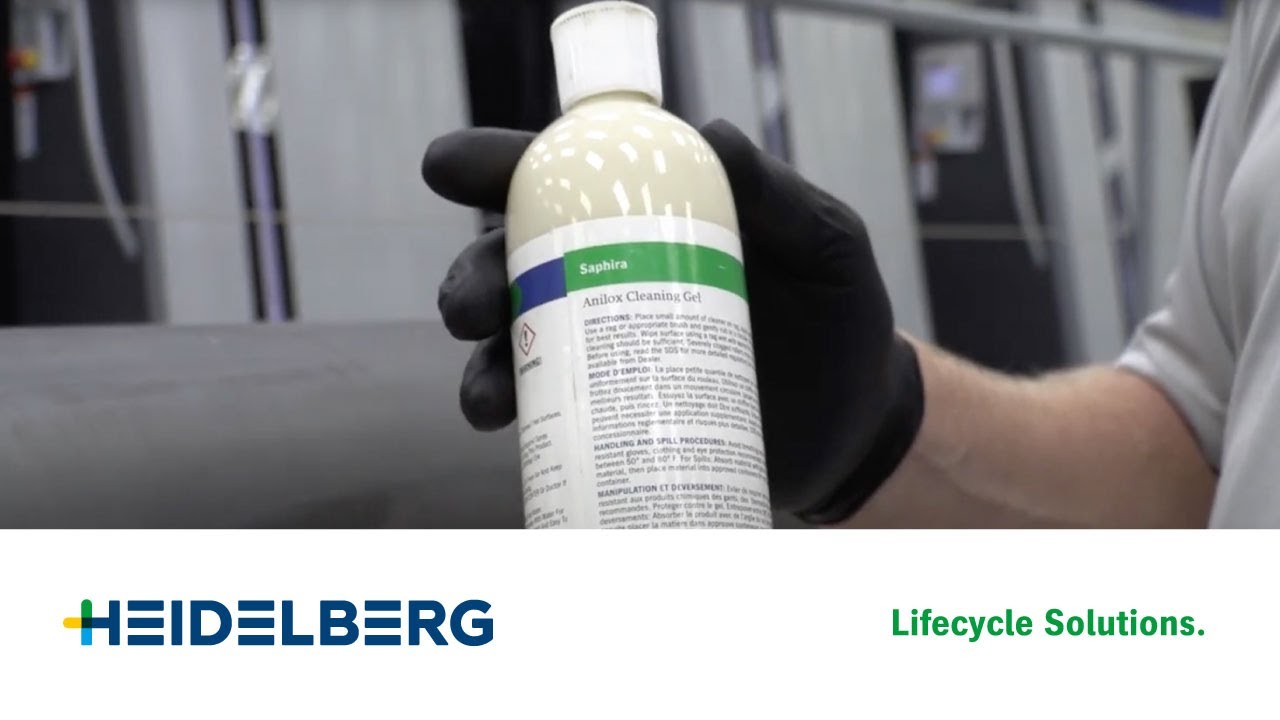 How to Use Saphira Anilox Gel Cleaner