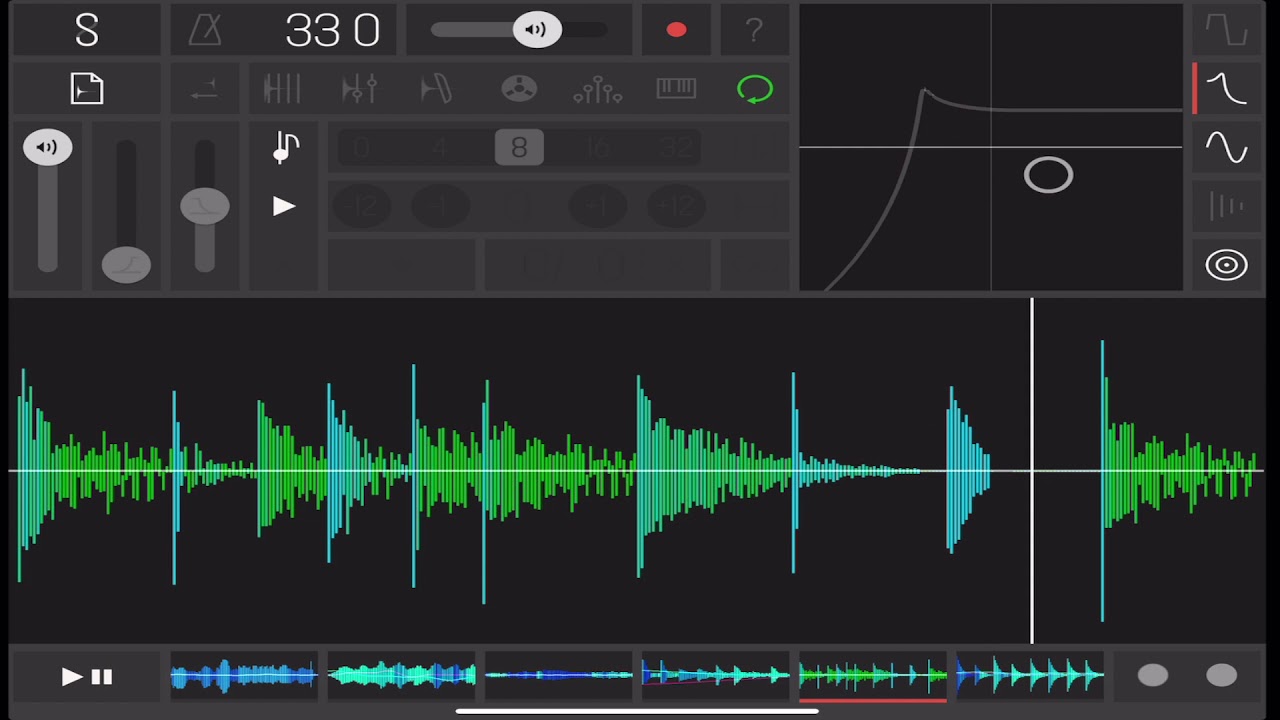 Jamuary 2021 - Day 18 - Ambient Track on Samplr for iPad Pro