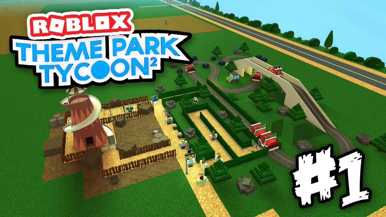 СТРОИМ СВОЙ ПАРК - Roblox Theme Park Tycoon 2 #1