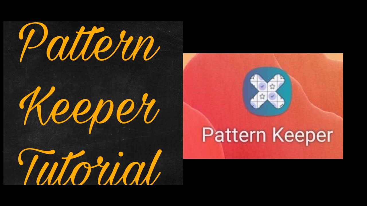 Pattern Keeper Tutorial #flosstube #pattern keeper