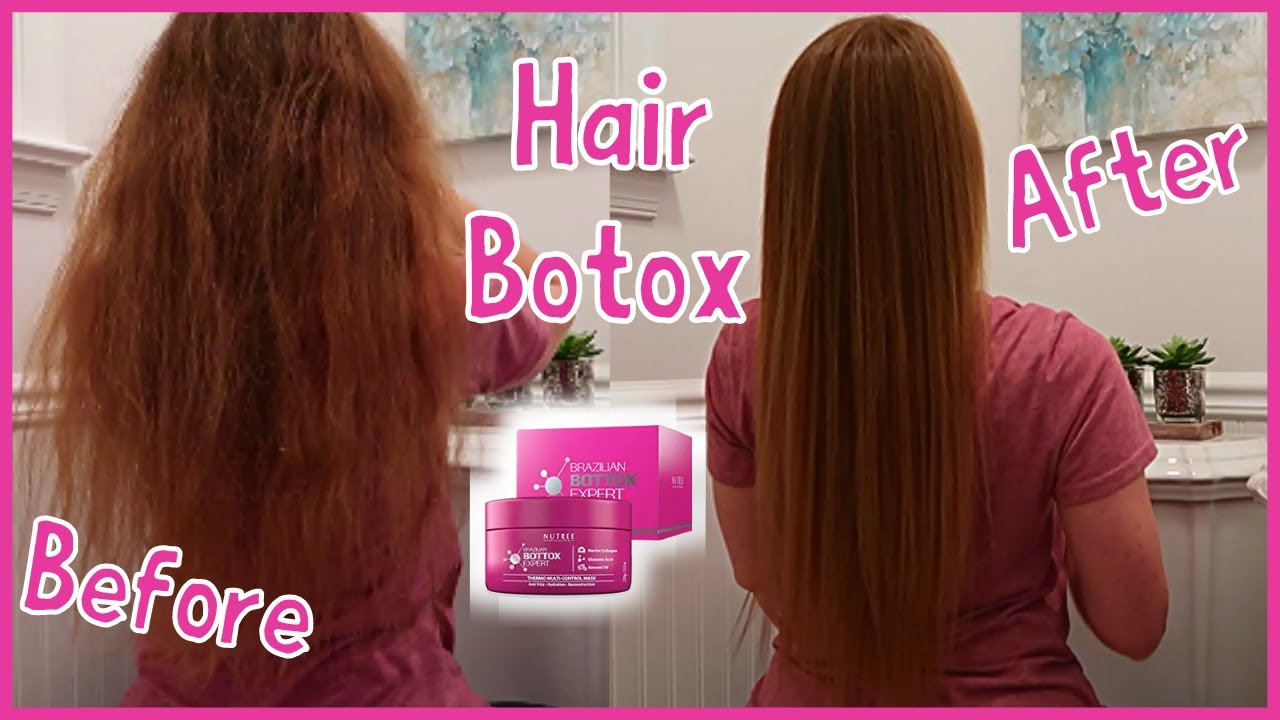 I Tried Hair Botox // Was It Worth The Effort? // Hair Botox Review on Frizzy Hair // Amazon Finds