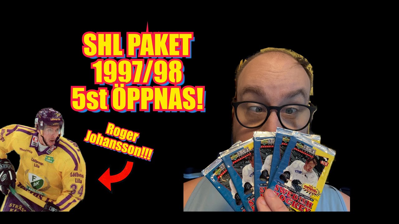 SHL 1997/98 HOCKEYKORT ÖPPNAS!