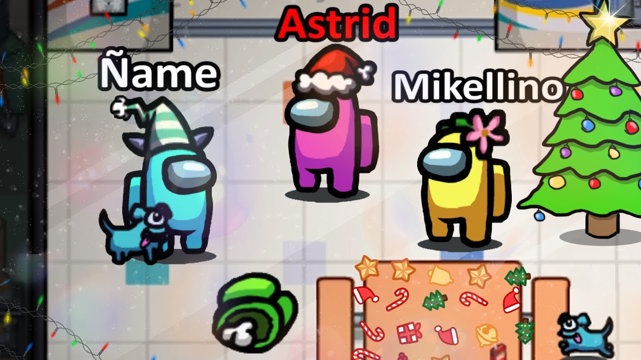AMONG US pero reparto la &ntilde;amedad por el mundo