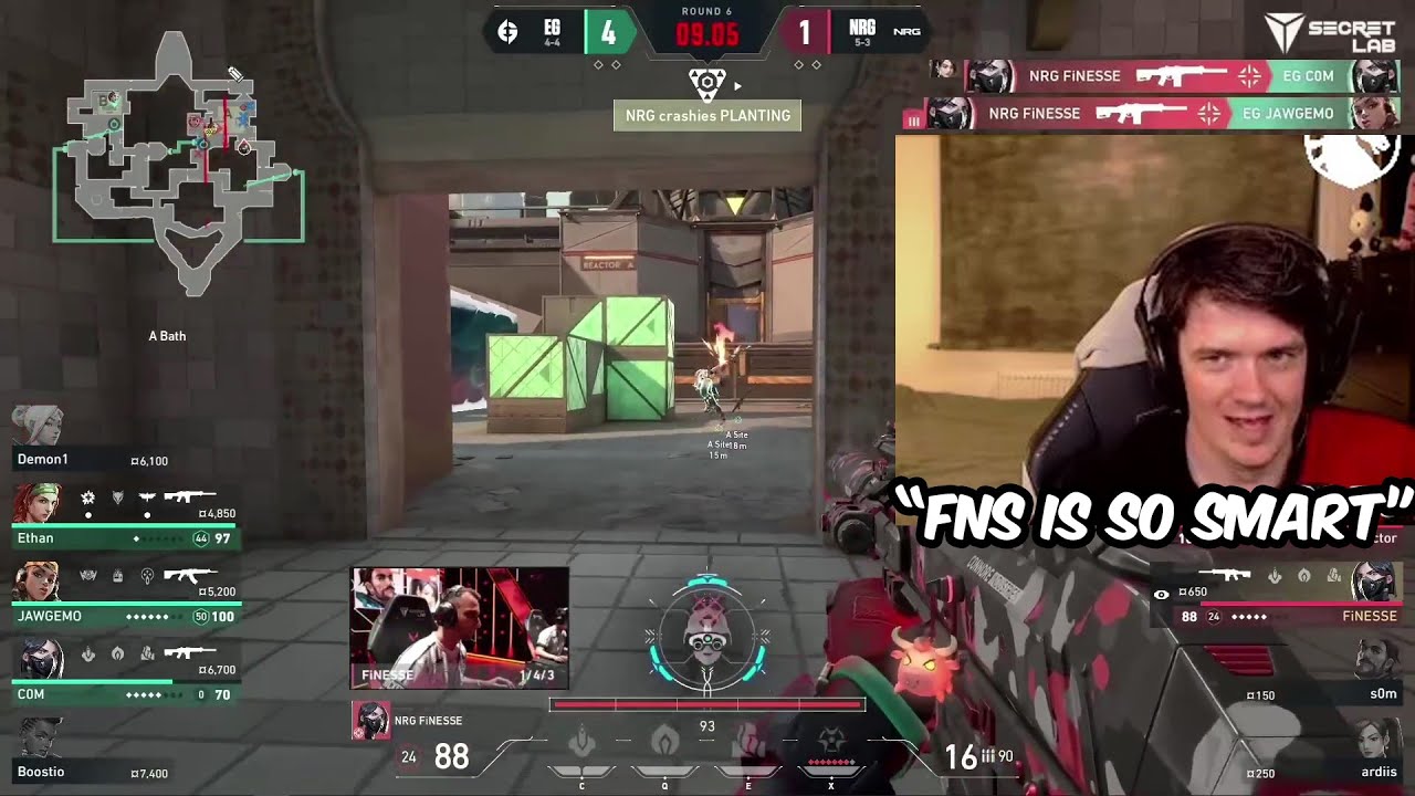 That's Why NRG FNS Is The Best IGL In The Game | Sliggy Reacts