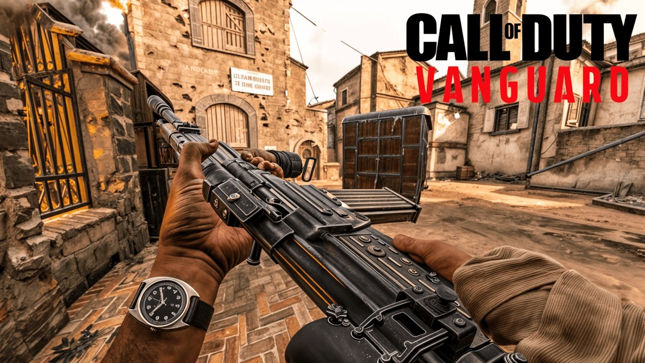 Call of Duty Vanguard Multiplayer Gameplay STG 44 Weapon No Commentary 4K