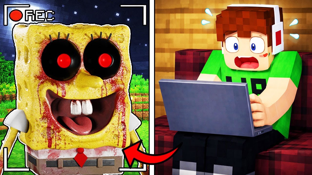 SPONGYABOB EXE KAMERÁN FIGYELT A MINECRAFT-BAN! 😱