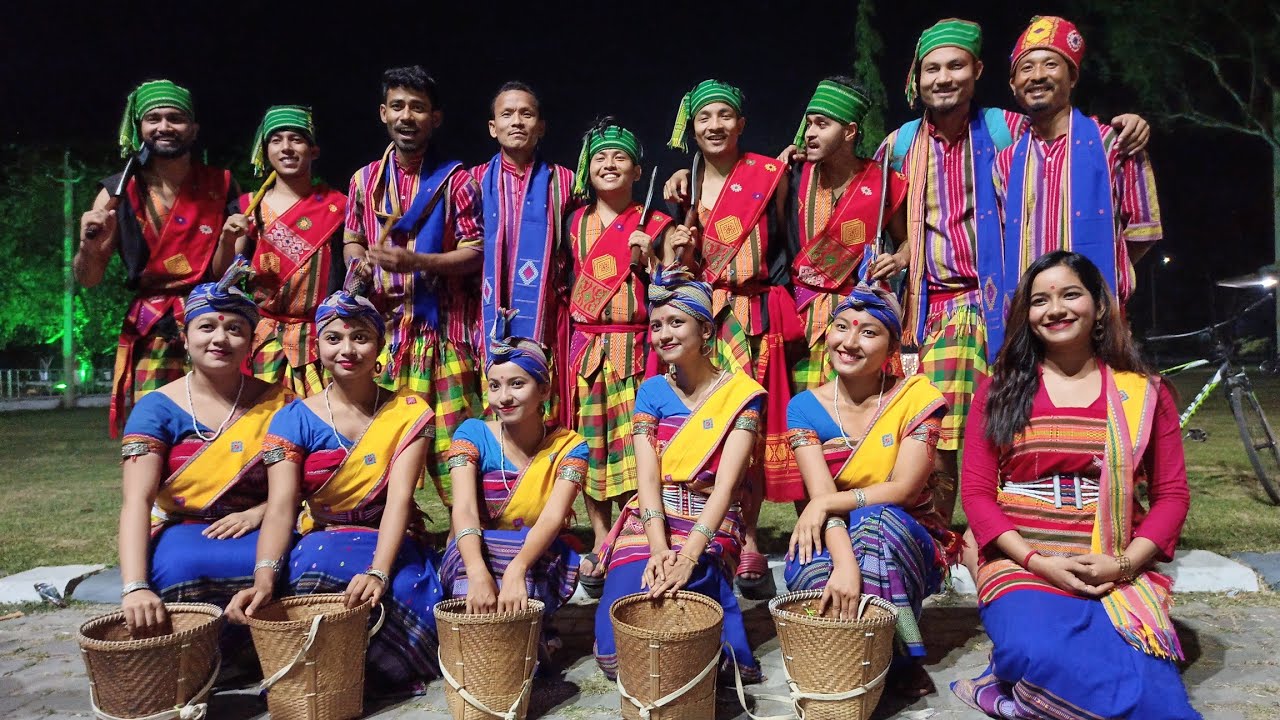 Folk Dance // Hamjar Rabha Dance at #Guahati University Versity week 2022 Got 1st Position.