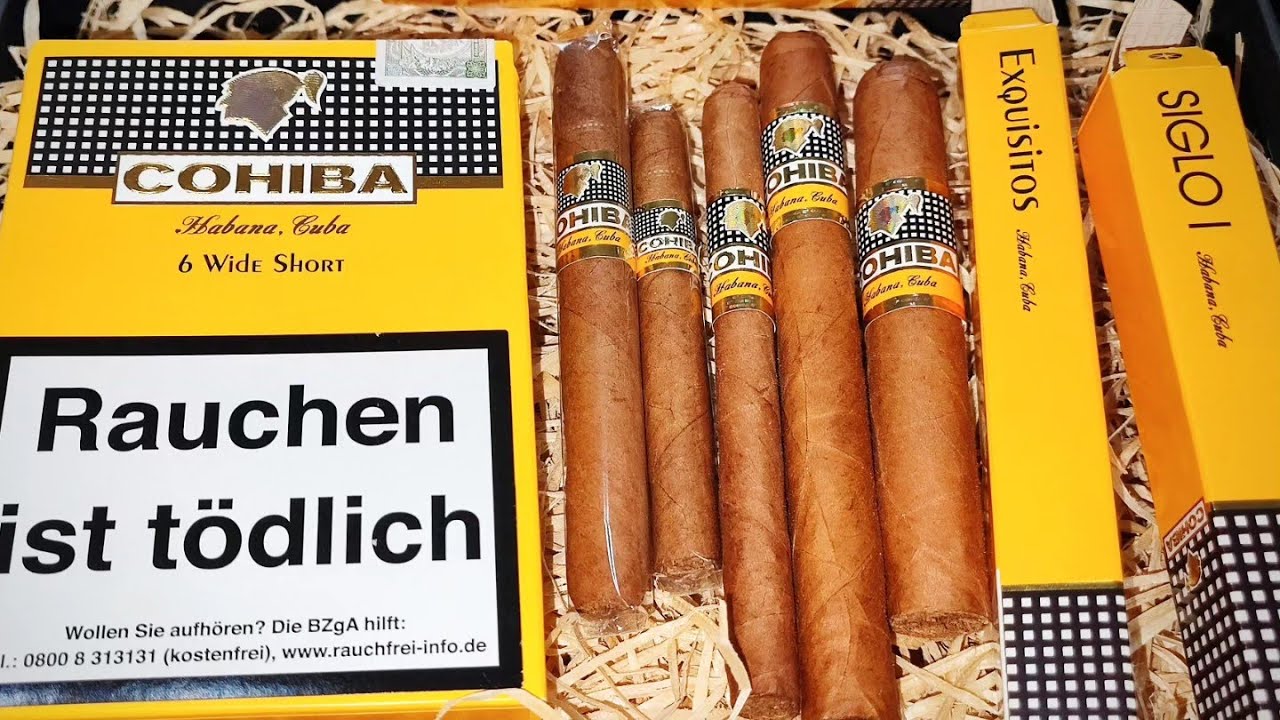 NEU: Cohiba Wide Short Habanos Neuheit - Zigarren Review 🇨🇺