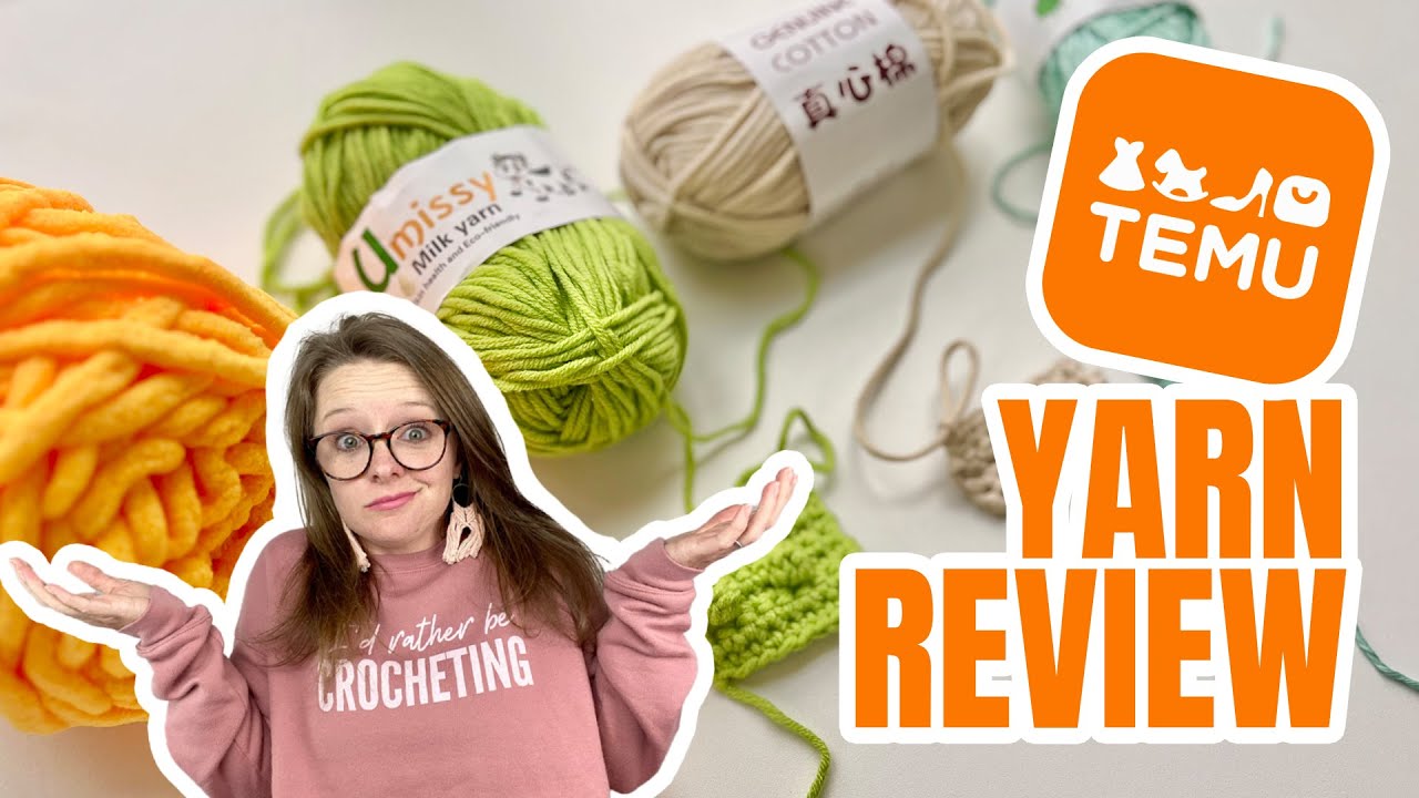 Стоит ли пряжа Тему шумихи? 🧶 Мой честный обзор пряжи 4 Temu Yarns
