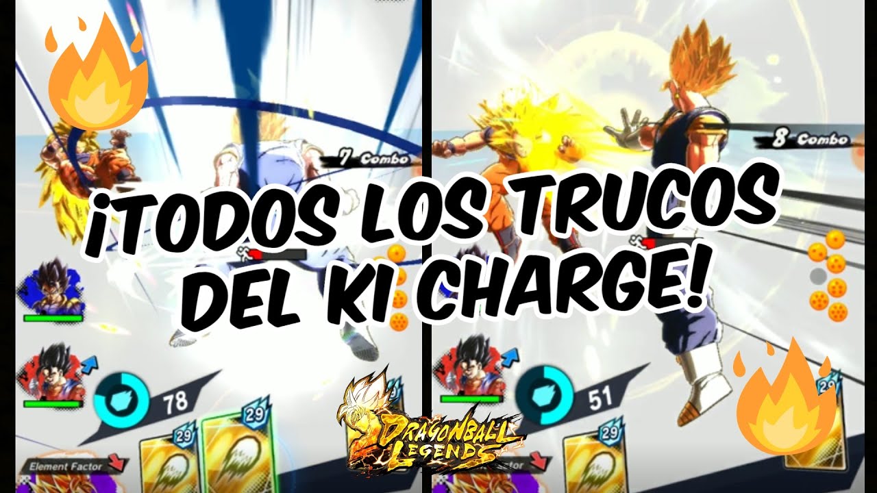 🔥 ¡APRENDE TODOS los TRUCOS del KI CHARGE! MEJORA en PvP 🔥 // Dragon Ball Legends en Español