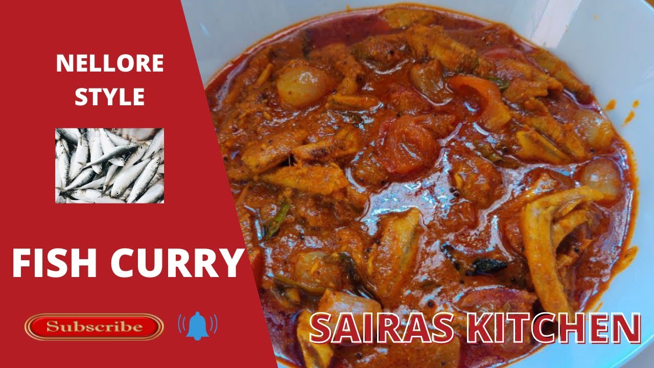 Nellore style Fish curry, chandamama bedisalu curry@sairaskitchen3700