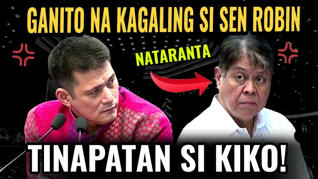 Nataranta si Sen Kiko. Sen Padilla Kabisado Ang trabaho.