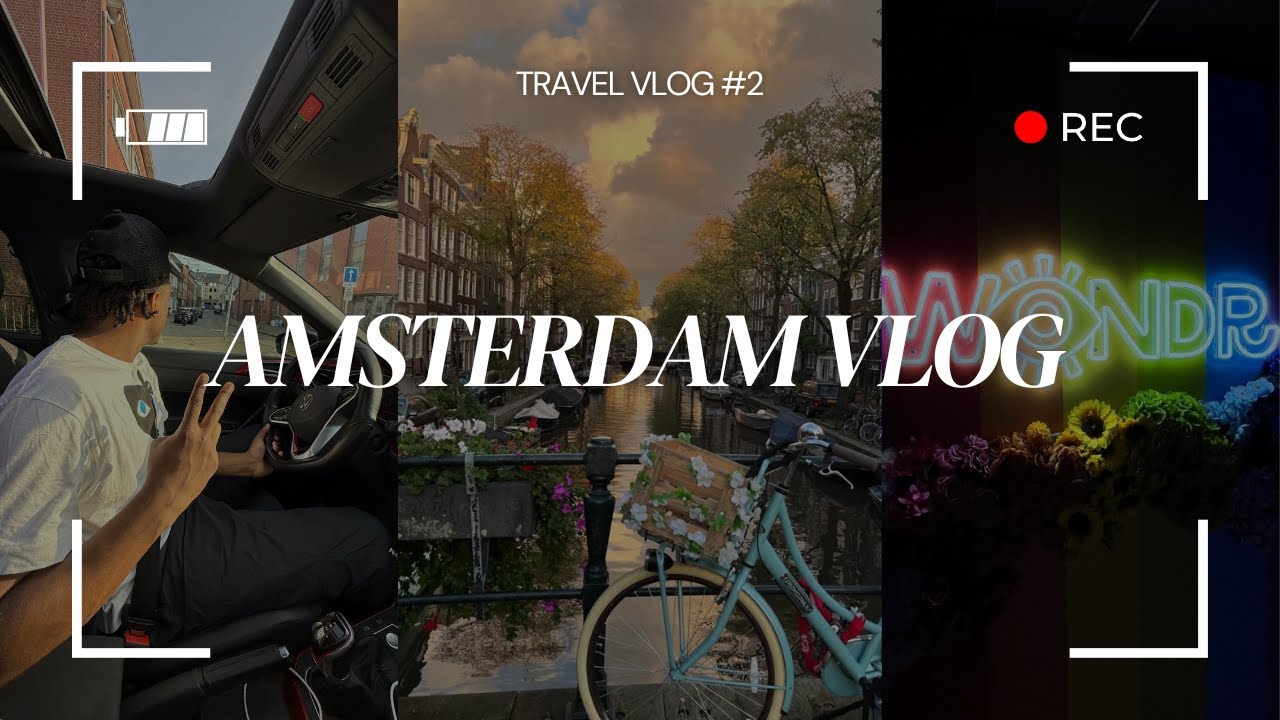 WEEK-END À AMSTERDAM 🇳🇱 VLOG TRIP #2