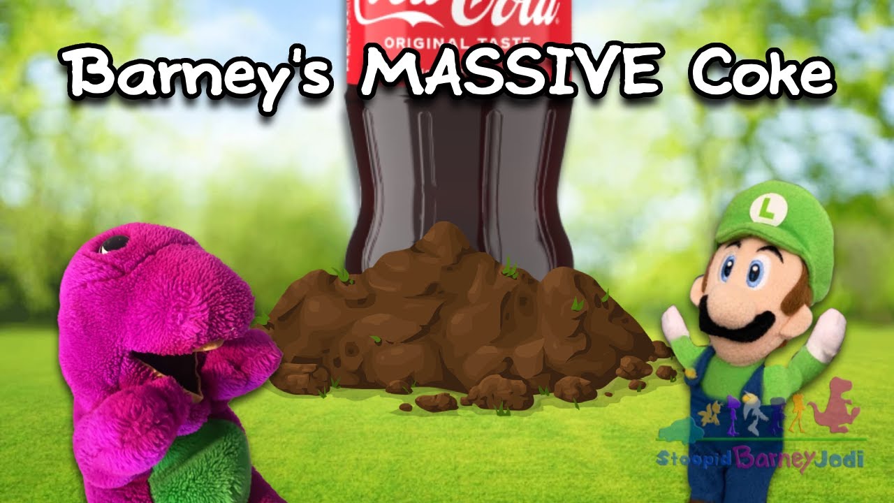 StoopidBarneyJodi: Barney's Massive Coke