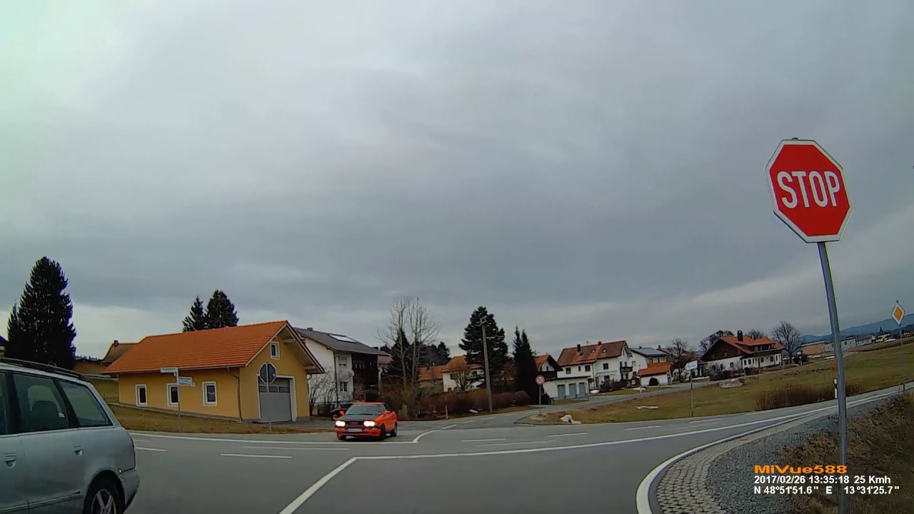 D: Kirchl. Gemeinde Hohenau. Landkreis Freyung-Grafenau. Ortsdurchfahrt. Februar 2017