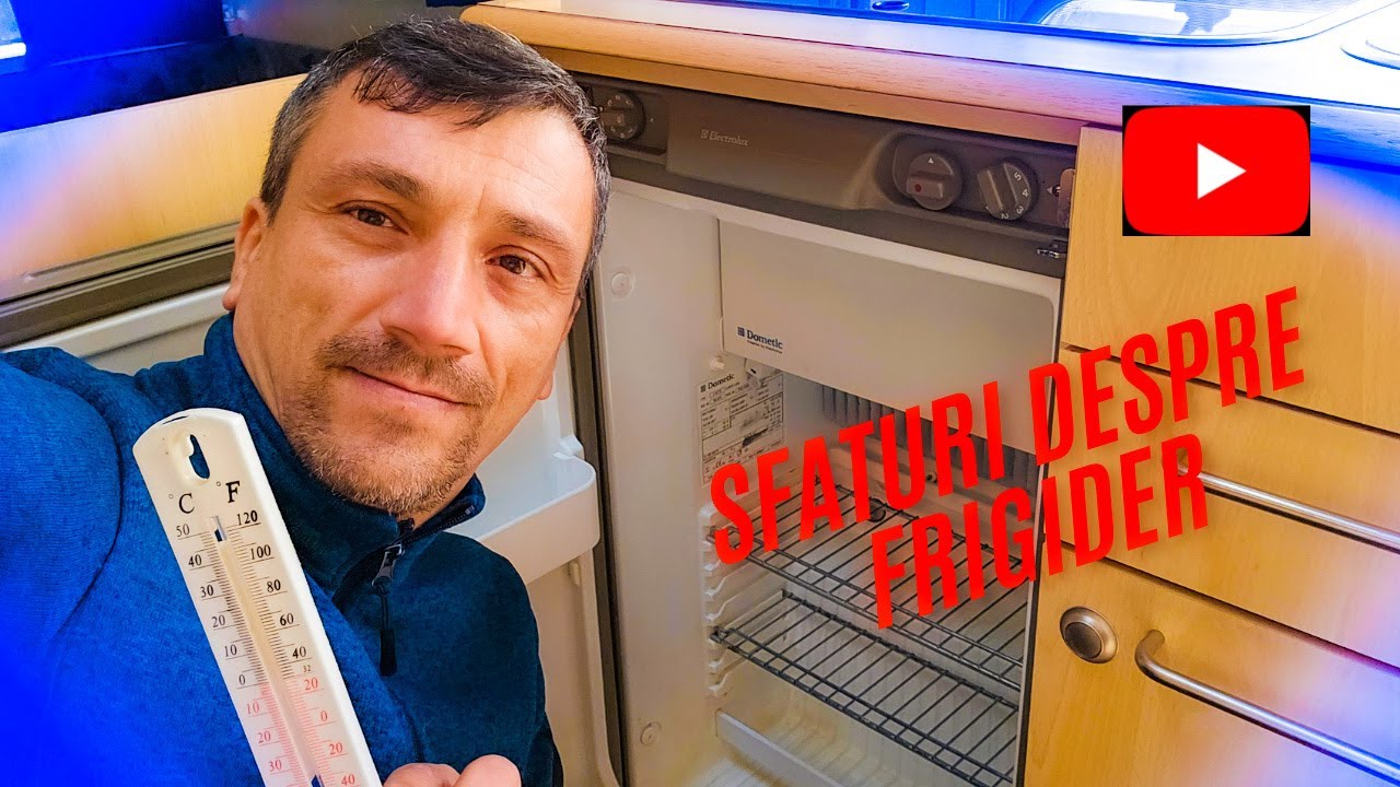 Cum functioneaza frigiderul la rulota mea.