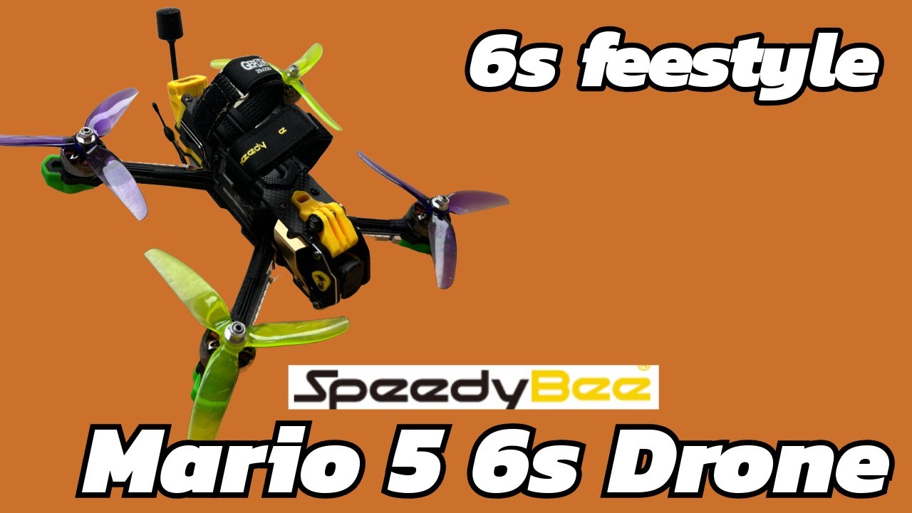 I build a 100MPH Rc Drone!! Speedybee Mario 5