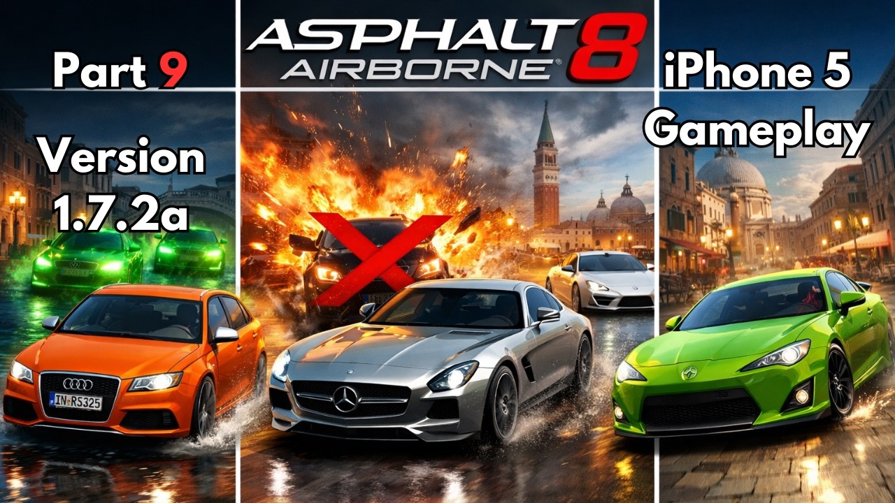 Asphalt 8 Airborne | v1.7.2a Gameplay pt9 on iPhone 5