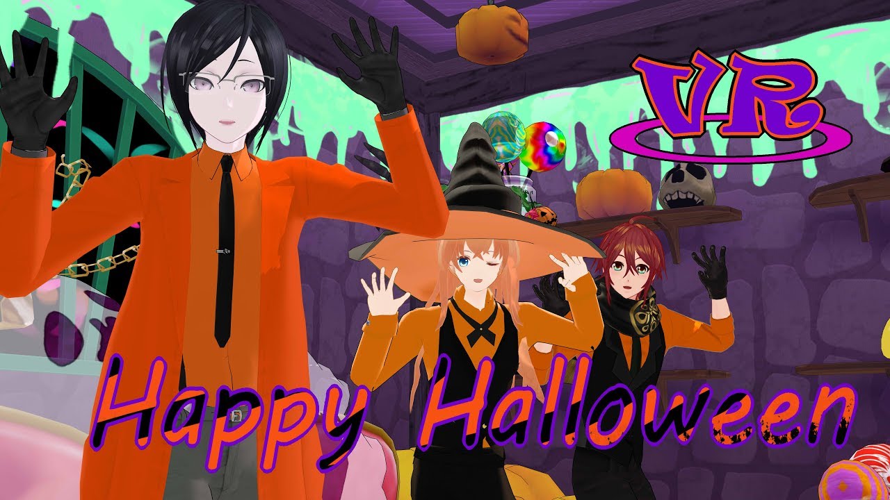 【MMD】【VR】Happy Halloween　MMD刀剣乱舞+α