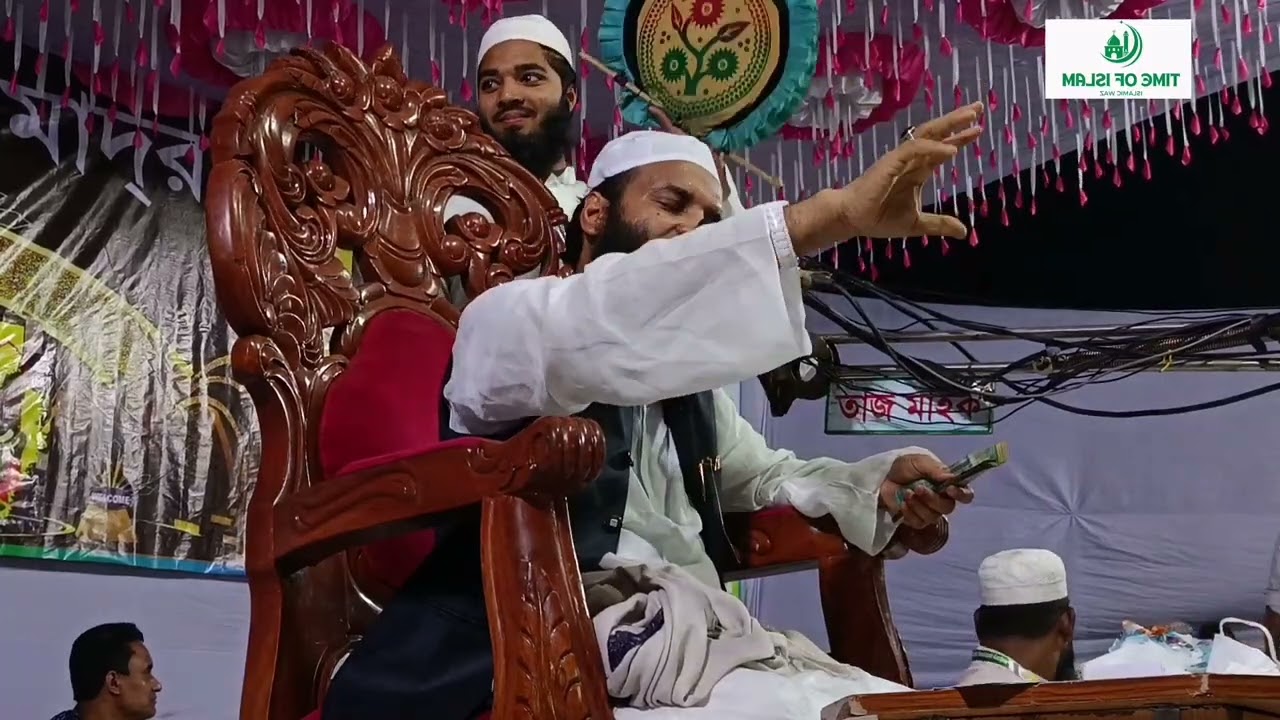 হযরত মাওলানা আব্দুল খালেক শরিয়তপুরী সাহেব গাজীপুরে অসুস্থ শরীর নিয়ে ওয়াজ করলেন।
