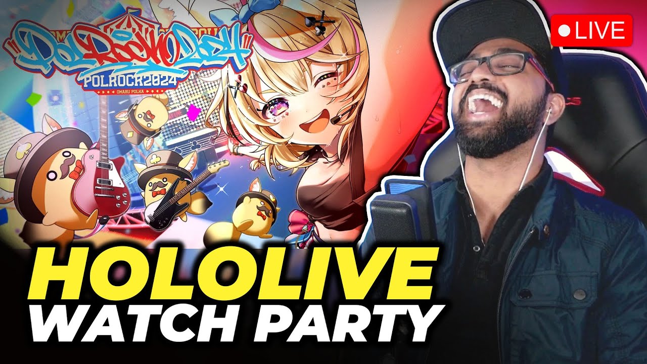 Hololive - Polka 3D Birthday Live 2024 Watch Party! POL ROCK FES Velo City (Shabir & Aasif) Reacts!