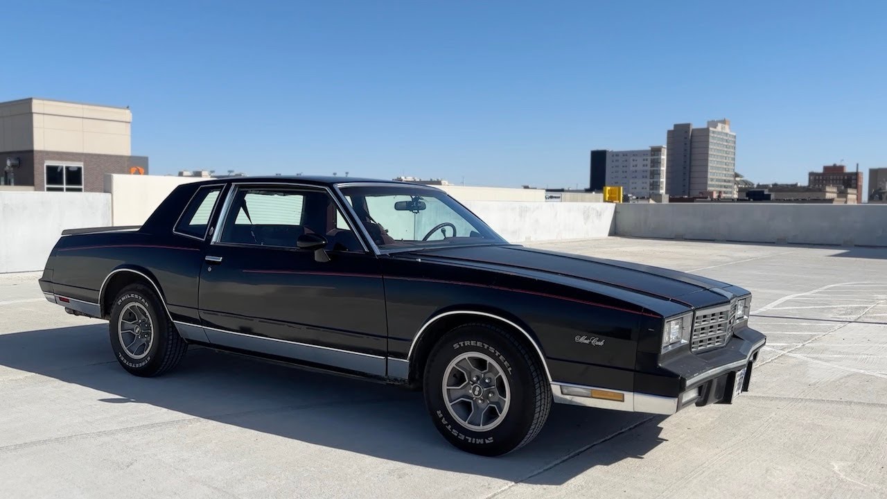 84 Black Monte Carlo w/350 SBC walk around