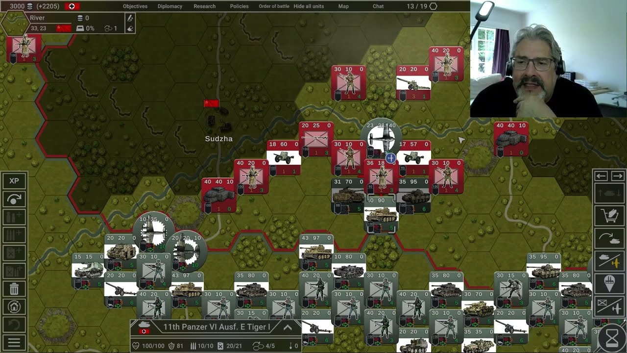 Hex of Steel  -- KURSK -- southern flank focus  in 1943